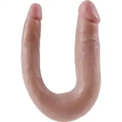  Двусторонний фаллоимитатор U-Shaped Small Double Trouble 33,5 см 