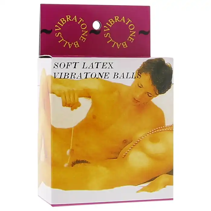 Вагинальные шарики со смещенным центром тяжести SOFT LATEX VIBRATONE BALL. Фотография 2.