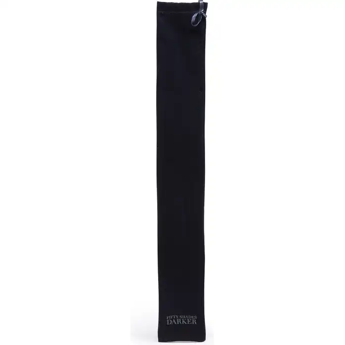 Тёмно-синий флоггер из кожи No Bounds Collection Flogger - 66 см - Fifty Shades Darker. Фотография 4.
