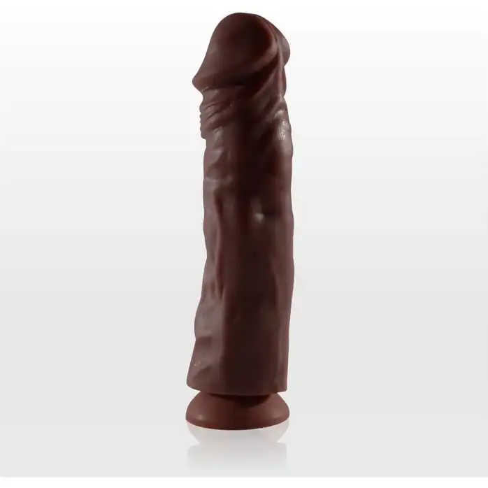 Коричневый фаллоимитатор без мошонки Sitabella - 19 см - Real Toys Collection