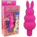 Розовый вибратор-кролик Honey Bunny - 12 см.