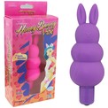 Фиолетовый вибратор-кролик Honey Bunny - 12 см.