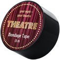 Черный бондажный скотч TOYFA Theatre - 15 м.