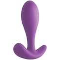 Фиолетовая силиконовая анальная пробка Ace I Plug - 10,2 см.