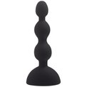 Черный анальный вибростимулятор Anal Beads S - 14,5 см. 