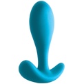 Голубая каплевидная анальная пробка Ace I Plug - 10,2 см.