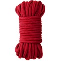 Красная веревка для бондажа Japanese Rope - 10 м.