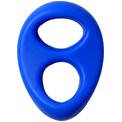 Синее эрекционное кольцо на пенис RINGS LIQUID SILICONE