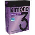 Сверхпрочные презервативы KIMONO - 3 шт.