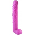 Розовый фаллоимитатор-гигант - 44,5 см.