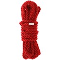 Красная веревка для шибари DELUXE BONDAGE ROPE - 5 м.