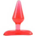 Красная анальная пробка Gum Drops Plug - 6,6 см.
