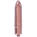 Розовая гладкая вибропуля So Divine Halo Bullet Vibrator - 8 см.