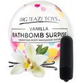 Бомбочка для ванны Bath Bomb Surprise Vanilla   вибропуля