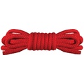 Красная нейлоновая верёвка для бандажа Japanese Mini - 1,5 м.