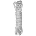Белая нейлоновая веревка для бандажа Kinbaku Mini - 1,5 м.