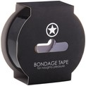Черная лента Non Sticky Bondage Tape - 17,5 м.