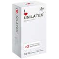 Ультратонкие презервативы Unilatex Ultra Thin - 12 шт.   3 шт. в подарок