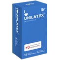 Классические презервативы Unilatex Natural Plain - 12 шт.   3 шт. в подарок