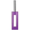 Фиолетовая шлёпалка Leather Gap Paddle - 35 см.