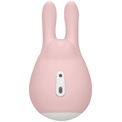 Розовый клиторальный стимулятор Love Bunny - 9,4 см.