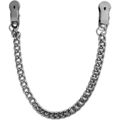  Серебристая цепочка-зажим на соски Tit Chain Clamps 