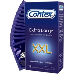  Презервативы CONTEX Extra large 12 шт 
