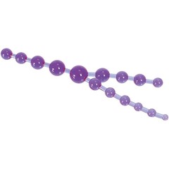  Цепочка фиолетовых анальных шариков 