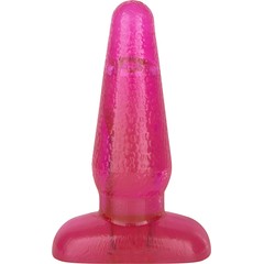 Анальный массажер Plug-N-Joy розовая 11 см 