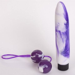  Вибратор шары Pleusure Pack фиолетовый 