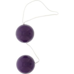  Фиолетовые вагинальные шарики VIBRATONE DUO BALLS PURPLE BLISTERCARD 