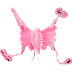  Розовый клиторальный стимулятор Sex Butterfly 