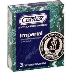  Плотно облегающие презервативы Contex Imperial 3 шт 