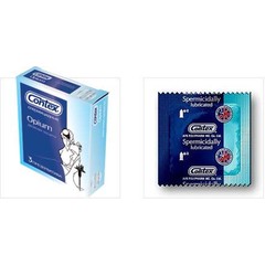  Презервативы в спермицидной смазке CONTEX №3 Opium, 3 шт 