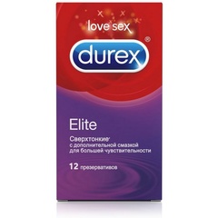  Сверхтонкие презервативы Durex Elite 12 шт 