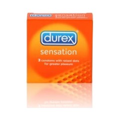  Презервативы с точечной структурой DUREX Sensation 3 шт 