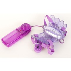  Фиолетовый клиторальный стимулятор Sex Butterfly 