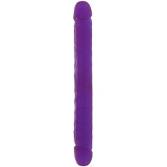  Двойной фиолетовый фаллоимитатор DOUBLE DONG LAVENDER 30 см 