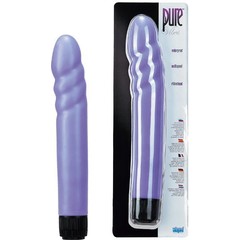  Фиолетовый водонепроницаемый вибромассажер Pure Vibes 21,8 см 