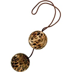  Леопардовые вагинальные шарики DUOTONE BALLS 