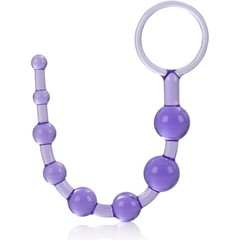  Фиолетовая анальная цепочка Shane s World Anal 101 Intro Beads 21 см 