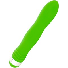  Зеленый водонепроницаемый вибратор 18 см 