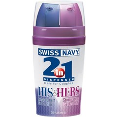  Возбуждающий лубрикант для двоих Swiss Navy Lube 2-in-1 HIS HERS Stimulating Gels 50 мл 