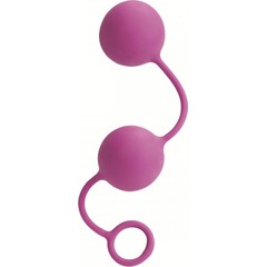  Розовые вагинальные шарики Lia Love Balls 