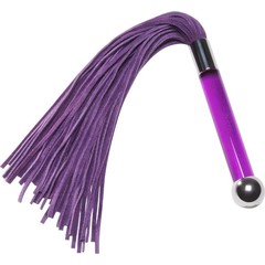  Фиолетовая замшевая плеть Sensua 