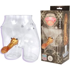  Золотая насадка RADIANT GEMS с трусиками 