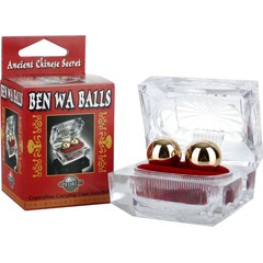  Золотистые вагинальные шарики Ben Wa Balls 