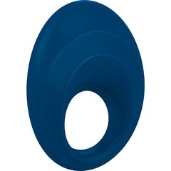  Синее эрекционное кольцо B5 с вибрацией 