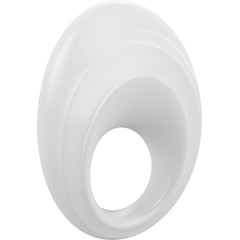  Белое эрекционное кольцо B5 с вибрацией 