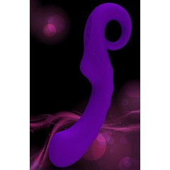  Фиолетовый перезаряжаемый вибратор Hedone с 9 программами 19,7 см 